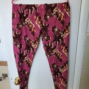 Lularoe Giraffe Leggings